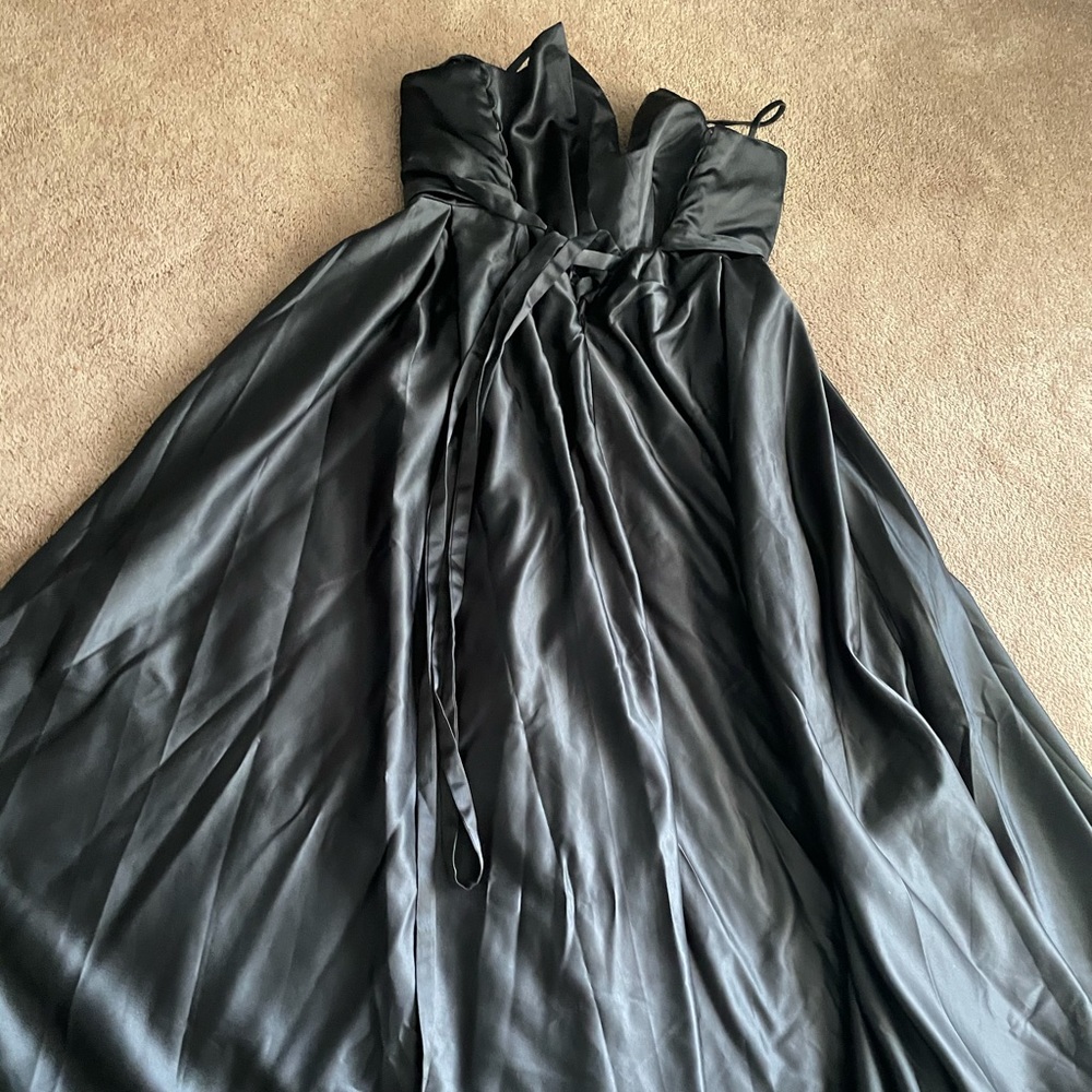Formal Women’s dress black with corset back